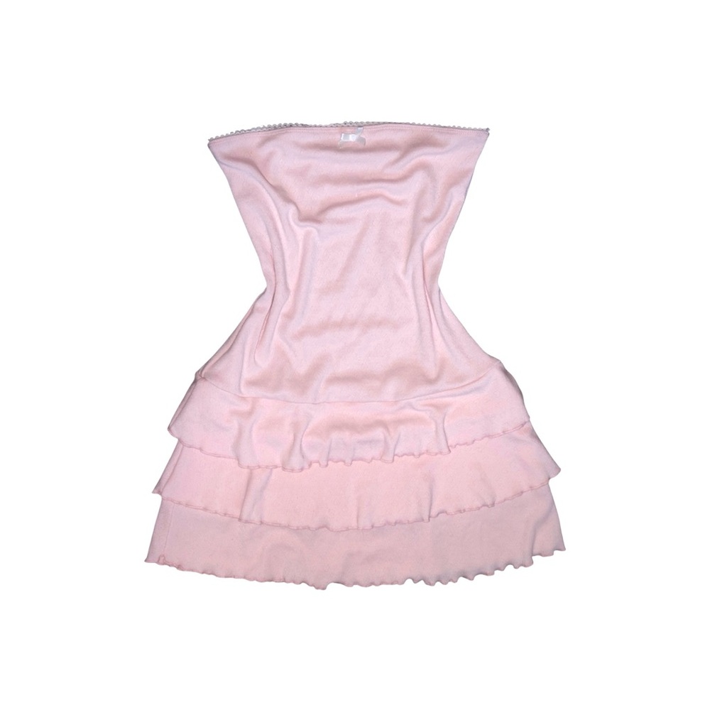 EDIKTED Saby Ruffle Mini Dress